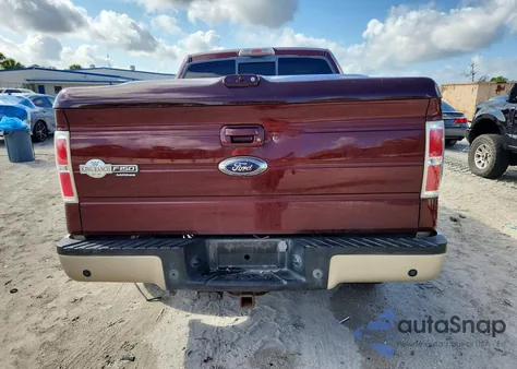 2009 Ford F150 Supercrew from USA, damaged, VIN 1FTPW12VX9KB74753